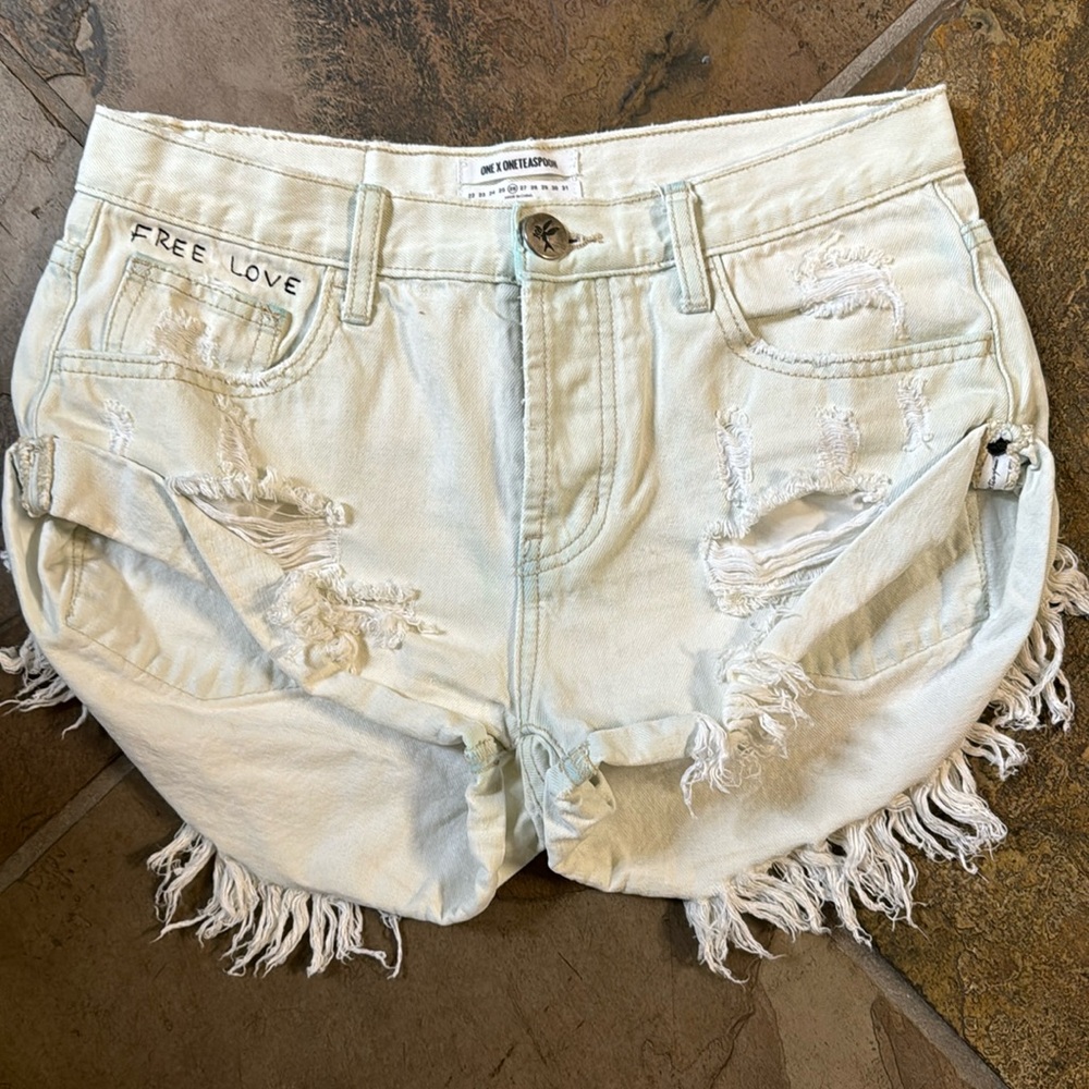 One teaspoon denim short